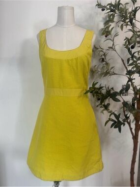 Anthropologie Scoop-Neck Mini Dress